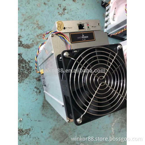 L3+ Antminer LTC 504MH/S 800WATT SCRYPT MINER